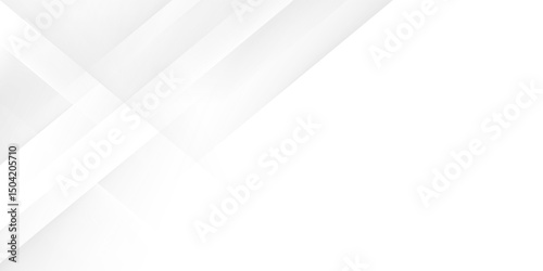 Minimal geometric white light background abstract design. vector EPS10.