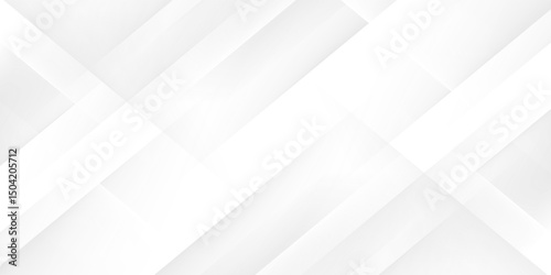 Minimal geometric white light background abstract design. vector EPS10.