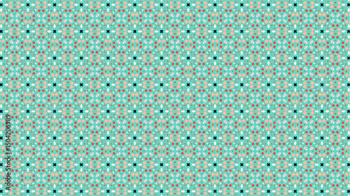 Modern simple and fun repeating textile design and home decor patterns. Abstract colorful backgrounds