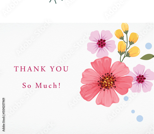 Lovely Thank You so much card