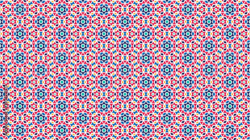 Modern simple and fun repeating textile design and home decor patterns. Abstract colorful backgrounds