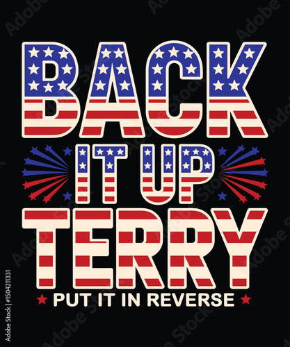 Back It Up Terry T-Shirt