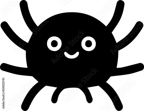 spider mini icon vector image 