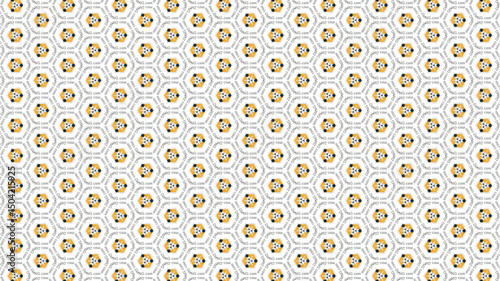 Modern simple and fun repeating textile design and home decor patterns. Abstract colorful backgrounds
