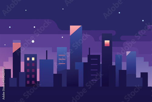 night city landscape