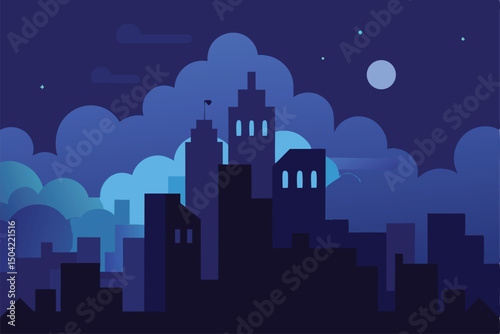 night city landscape