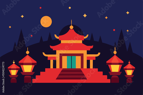 vector illustration of a house