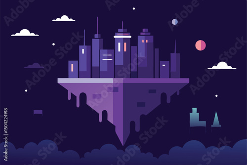 night city skyline