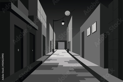 night city street