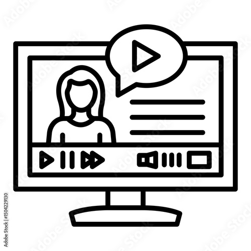Video lesson Icon