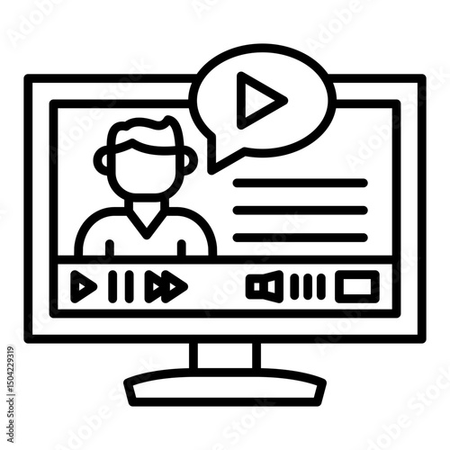Video lesson Icon