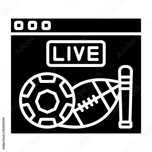 Live sports Icon