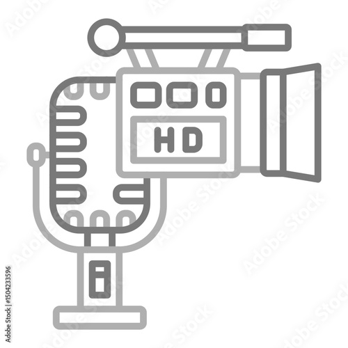 Broadcast video Icon