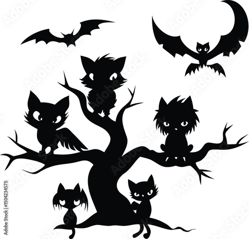 "Haunted Tree Trio"