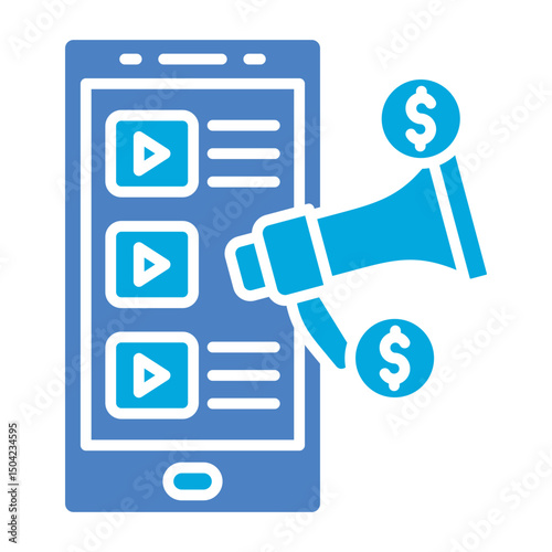 Video marketing Icon