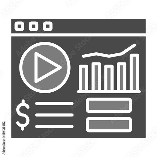 Video stats Icon