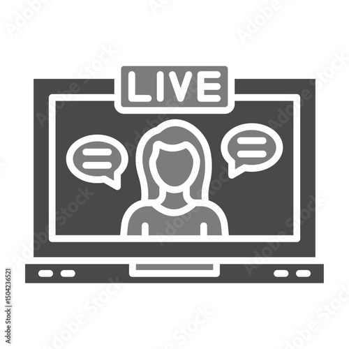 Live streaming Icon