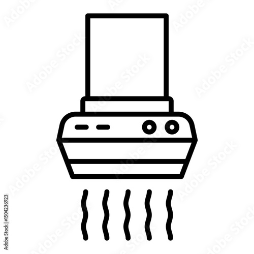 Extractor hood Icon