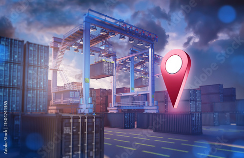 Foto Logistics seaport