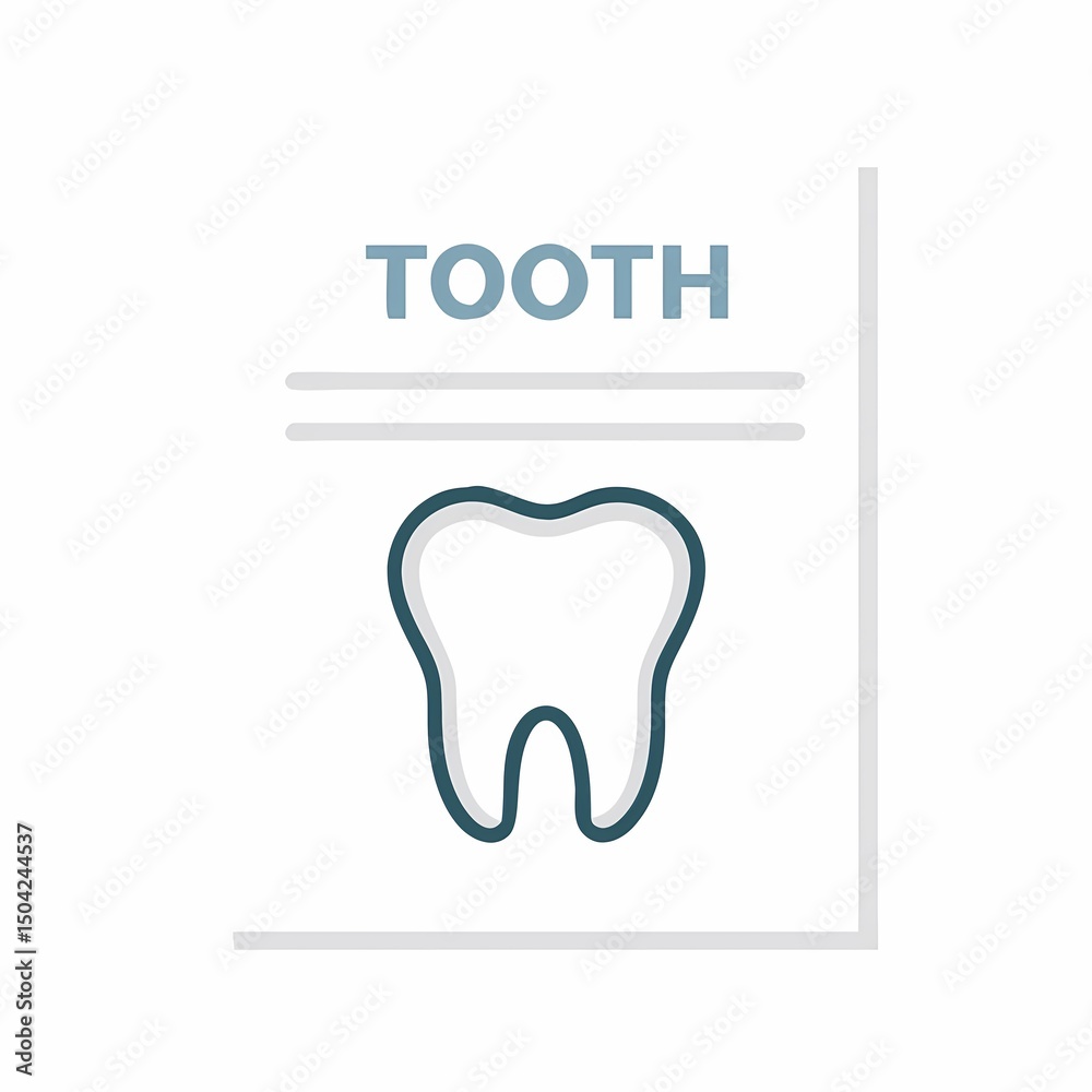 Dental Chart Tooth Icon Dental Chart Tooth Icon