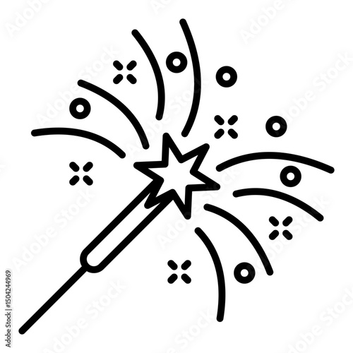 Sparkler Icon