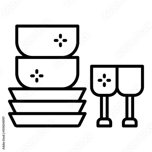 Dinnerware Icon