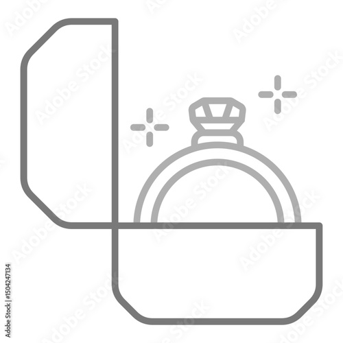 Engagement ring Icon