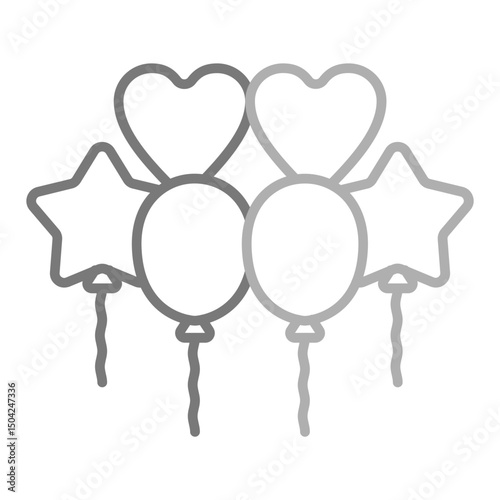 Balloons Icon