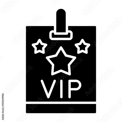 Vip pass Icon