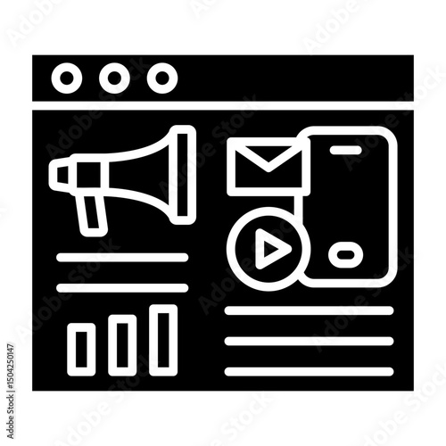 Online marketing Icon