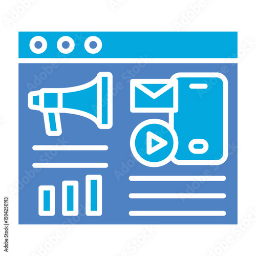 Online marketing Icon