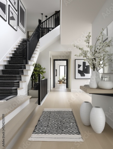 Hall d'entré d'une maison moderne