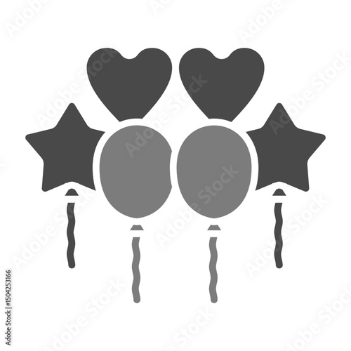 Balloons Icon