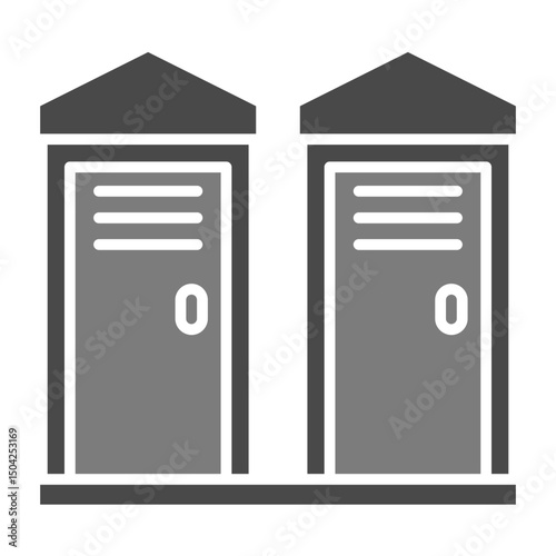 Portable bathroom Icon