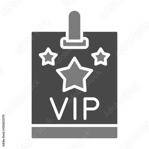 Vip pass Icon