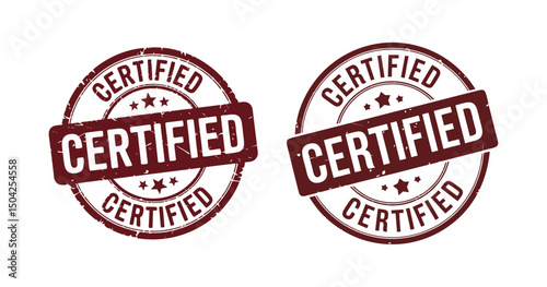 Certified Quality Approval Stamp Seal for Product Validation.