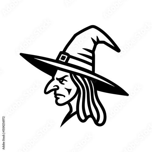 Spooky Halloween graveyard scene with bare trees and tombstones. Halloween illustration features dark silhouettes of spooky trees and old tombstones. This Halloween graveyard scene is perfect for part