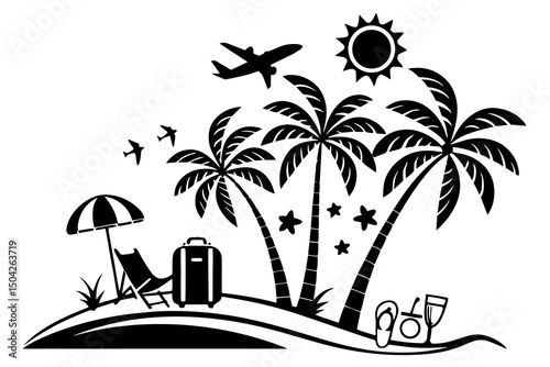 Tropical vacation paradise beach getaway summer travel
