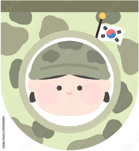 현충일 일러스트