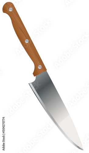 knife isolated on white background