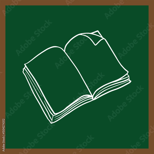 book illustration hand draring style. transparant background