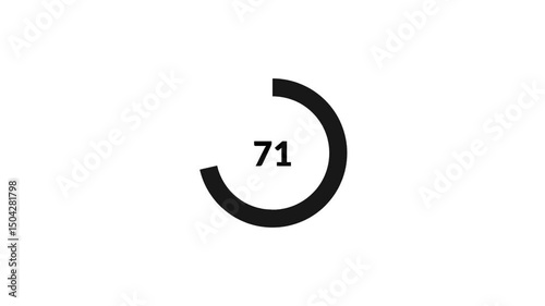 Loading icon animation. Loading icon. Downloading animation. Icon animation.