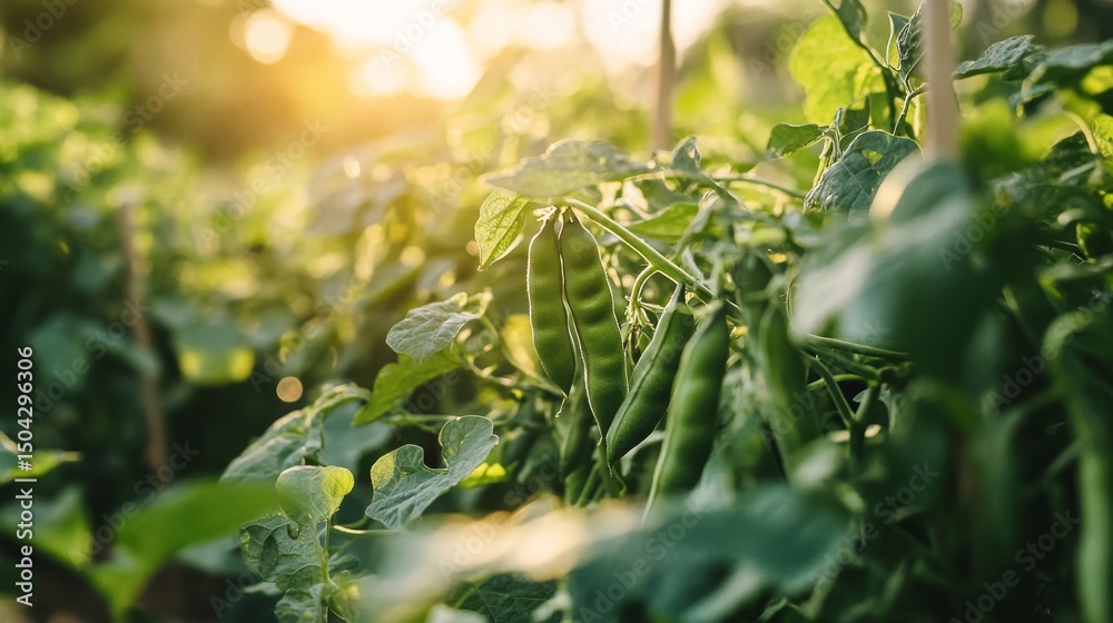 Obraz premium beautiful green beans