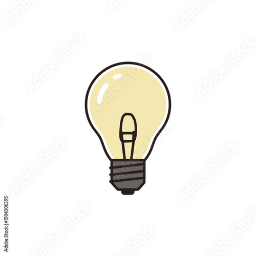 Illuminating bulb shines brightly ideas in a minimalist setting