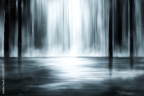 Majestic Forest and Misty Reflection: A Deep Dive into Nature's Ethereal and Serene Environment