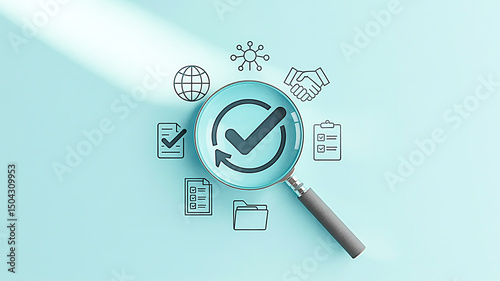 Quality Assurance and Certification Compliance Concept