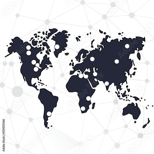 World Map Silhouette