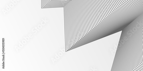The image displays a contemporary, monochromatic backdrop for a website. Its design features angular, geometric shapes constructed from fine black lines, creating a sense of depth.
