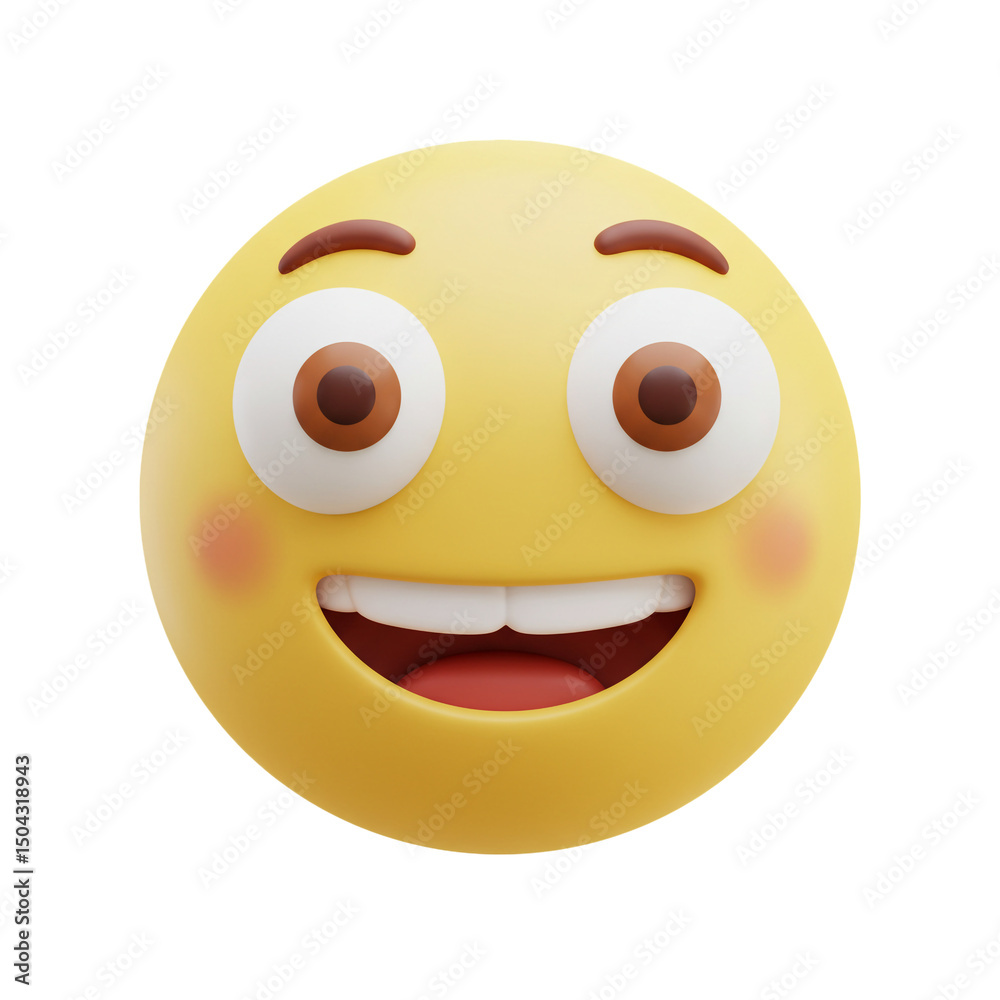 Fototapeta premium smiley face with a smile