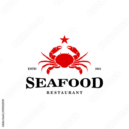 fresh crab seafood restaurant logo